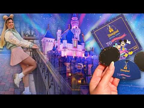 Disneyland After Dark: 70 Years of Favorites 🌟 Cutest 70th Merch (Anyone Can Buy!) + FOOD!