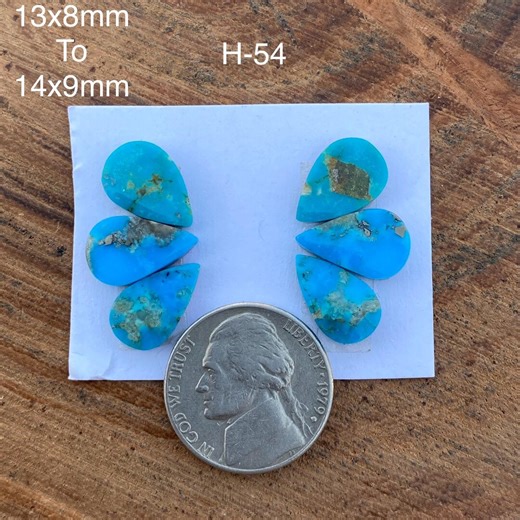 Rare Morenci Mine Turquoise Cluster Cabochon Losse Gemstone Southwestern - Etsy