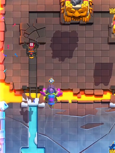 Sabueso vs Dragón Infernal en Clash Royale