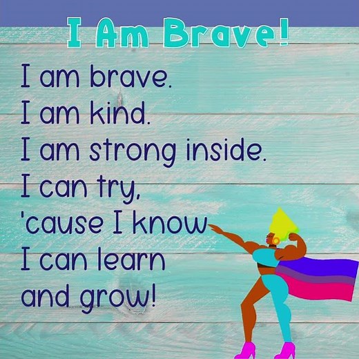 I Am Brave song for preschool SEL - Confidence building activities