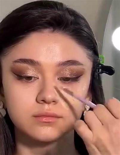 step by step evening makeup tutorial #beginnerfriendlymakeupforblackwomen