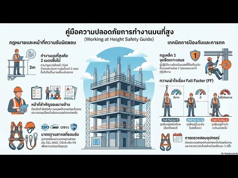 Podcast EP106 : ความปลอดภัยในการทำงานบนที่สูง