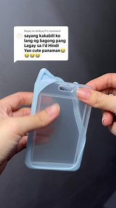 cat ears id holder with retractable badge Tiktok: https://vt.tiktok.com/ZSHomGRhJuDnr-8u1U8/ #retractableidholder #idholder #catearsidholder #cuteidholder #cardholder | aerashi