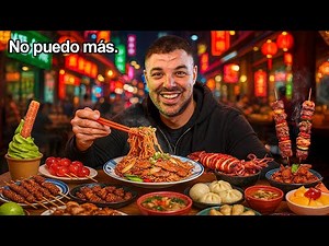 100 HORAS PROBANDO COMIDA CALLEJERA en CHINA 🇨🇳 | Shangai, Pekín y Hong Kong