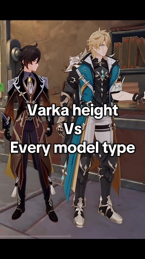 Varka Model Comparison in Genshin Impact