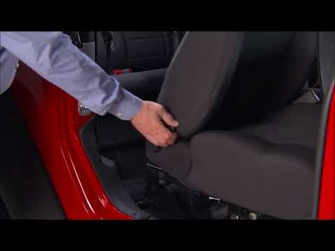 Front Easy Entry Seats-Two Door-Foldable seats, easy access to rear seat on 2018 Jeep Wrangler (JK)