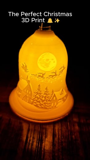 ItsLitho 3D Lithophane Software | Turn any photo into a glowing 3D printed decoration with a simple workflow that anyone can follow. This lithophane bell is a fast project... | Instagram