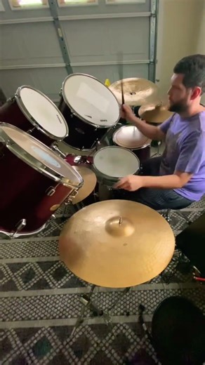 Massive drums 80’s set up #drums #drumkit #drummer #drumset #drumsquad #drummerworld #shortsfeed