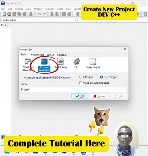 How to Create a New Project in DEV C++ (Beginner Tutorial) 🚀