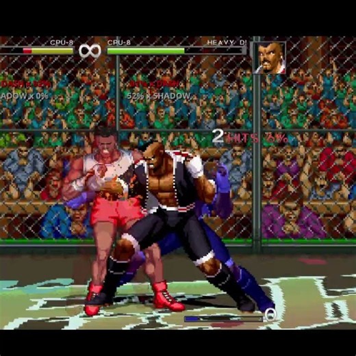 Mickey Rogers Gets Burned by Heavy D!’s Explosive Counter! 🔥🥊 #kof #aof #artoffighting2 #mugen