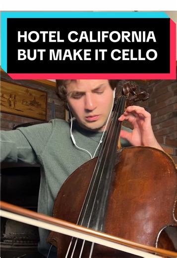Hotel California Cover on Cello - Unique Interpretation