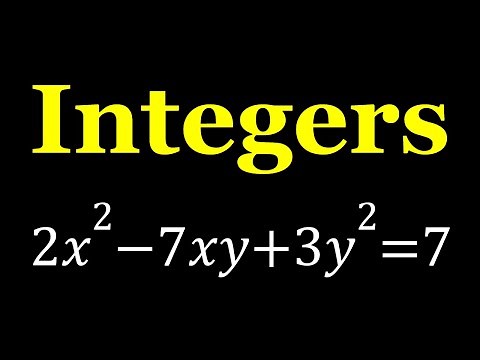 Diophantine Equation | Integer Solutions?