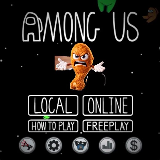 Divertidos Memes de KFC y Among Us