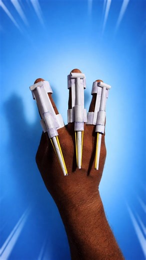 DIY Paper Finger Launcher 🔥