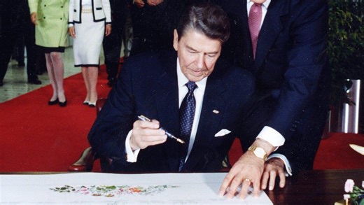 What did Reagan actually say about tariffs? Read the transcript of his 1987 address