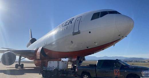 Aerial fire suppression efforts centered in Helena take aim at Montana wildfires