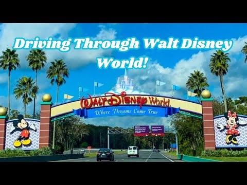 Driving Through the Walt Disney World Gates 2025 | Beautiful October Day POV in 4K