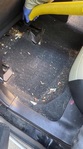 Back seats getting detailed #satisfying #reels #Cleaning #cardetailing #asmr #markosmobiledetailing | Marko’s Mobile Detailing