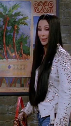 Jack (Sean Hayes) stumbles across his icon Cher whilst out for lunch with his Cher doll - he's shocked when Cher SLAPS him! | Comedy Bites Vintage