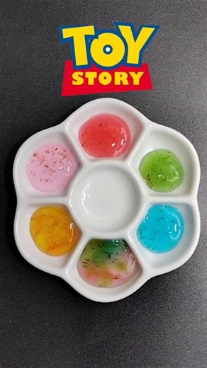 Toy Story Color Mixing 🌈Guess the final Color #colors #colormixing #toystory #satisfying