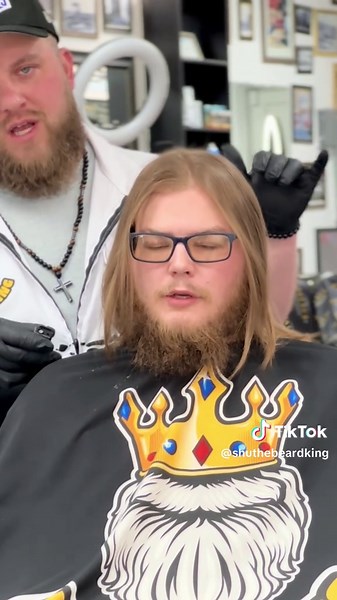 Beard Transformation After 4 Hour Drive for Grooming