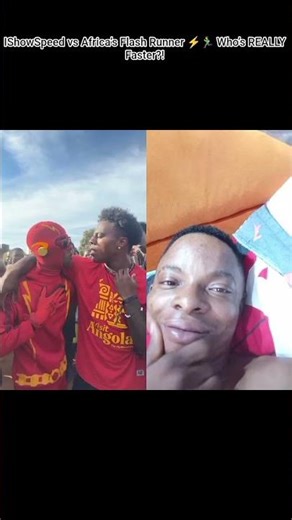 IShowSpeed vs Africa’s Flash Runner ⚡🏃‍♂️ Who’s REALLY Faster?!