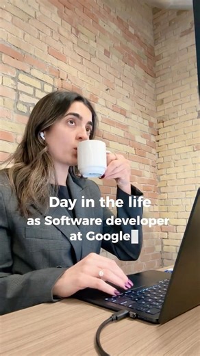 A day of the life as software developer at Google #vlog #productivity #corporatelife
