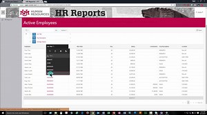 HR Reports – Using Breaks, Operators, Filters, and Aggregations