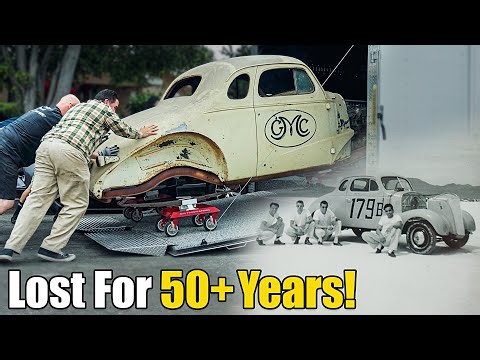 Bonneville Race Car Lost For Nearly 50 years | Barn Find Discovery