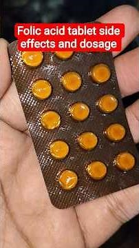 Folic Acid Tablet side effects and dosage | Folic Acid dawa ke fayde or nuksan @Edupharmacy