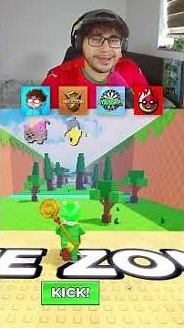 Which YouTuber can kick the Lucky Block the farthest?