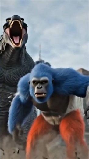 Godzilla vs King Kong Final Fight | Cinematic Action #godzillavskong #shorts #shortsfeed