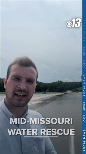 Swift floodwaters lead to water rescue in mid-Missouri