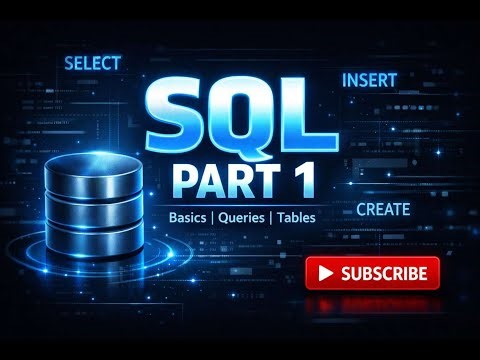 SQL Part 1 Explained | Database Basics, Queries & Tables