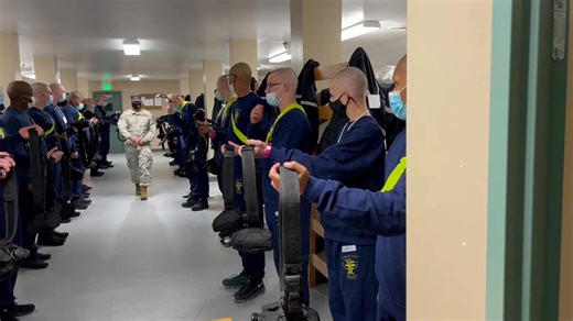 Candidate’s first full day of training. #Cycle50MYCA #ChallengeAccepted #YouthChallengeWorks #NGYCP #Challenge2Change | Michigan Youth Challenge Academy