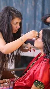 Simple Odia bride with simple yet flawless bridal makeup , makeover by ‪@Supriyabarikmua‬