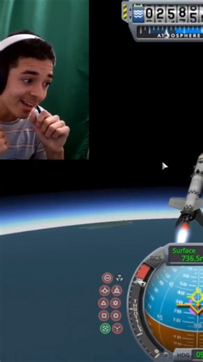 Getting into orbit in KSP