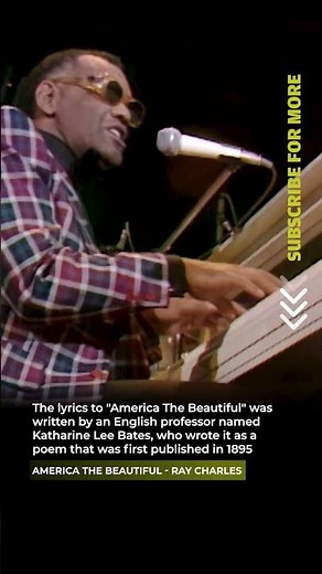 America The Beautiful Ray Charles