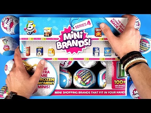 How Many Frozen Moment Minis Are In A Full Case of Mini Brands Series 4