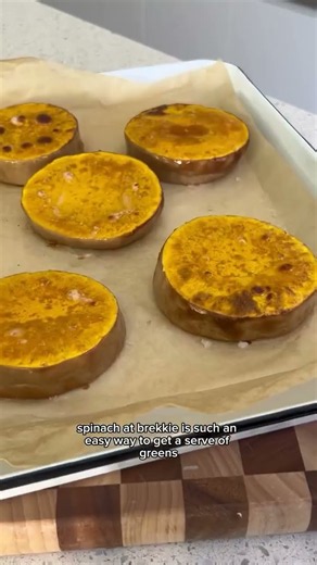 Roasted Butternut Pumpkin with Eggs, Goat Cheese & Kraut #recipes #lazyhealthy
