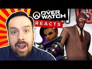Reaction: SOMBRA VS SPY RAP BATTLE (Overwatch vs TF2)