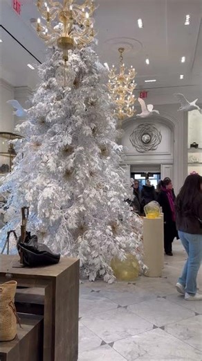 New York.Bergdorf Goodman on Fifth Avenue.The Fifth ave#BergdorfGoodman#nycholidays nycchristmas#nyc