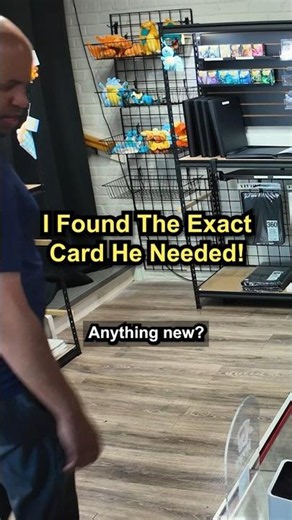 I Had Exactly What He Needed For His Master Set!