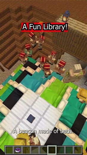 A Big Place With A Library And Alien Buildings