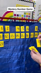 Here is a quick little cute game to help little learners practice identifying numbers and putting them in order! | Kindergarten Chaos