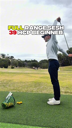 Full range sesh #golf #practice #golftok #golftiktok #fy