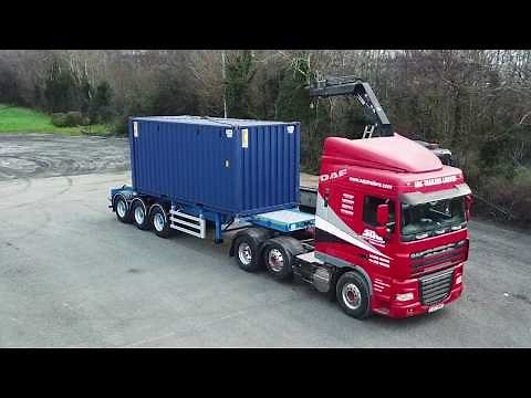 SDC Trailers ISO Tank Skeletal Trailer