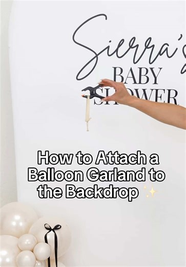 Learn the easiest way to attach a balloon garland to any backdrop or frame with this simple step-by-step method. Secure your garland quickly and safely for birthdays, weddings, and special events—perfect for DIY decorators and balloon artists who want a clean, polished, professional setup ✨ . . . #BalloonGarland #BalloonDecor #DIYBalloonGarland #BalloonTips #hacks