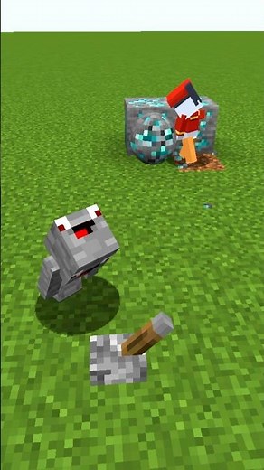 minecraft lava troll / prank an ente #minecraft #shorts