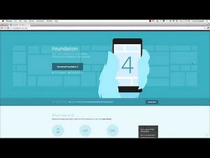 Responsive Web Design with Foundation: What is Foundation?